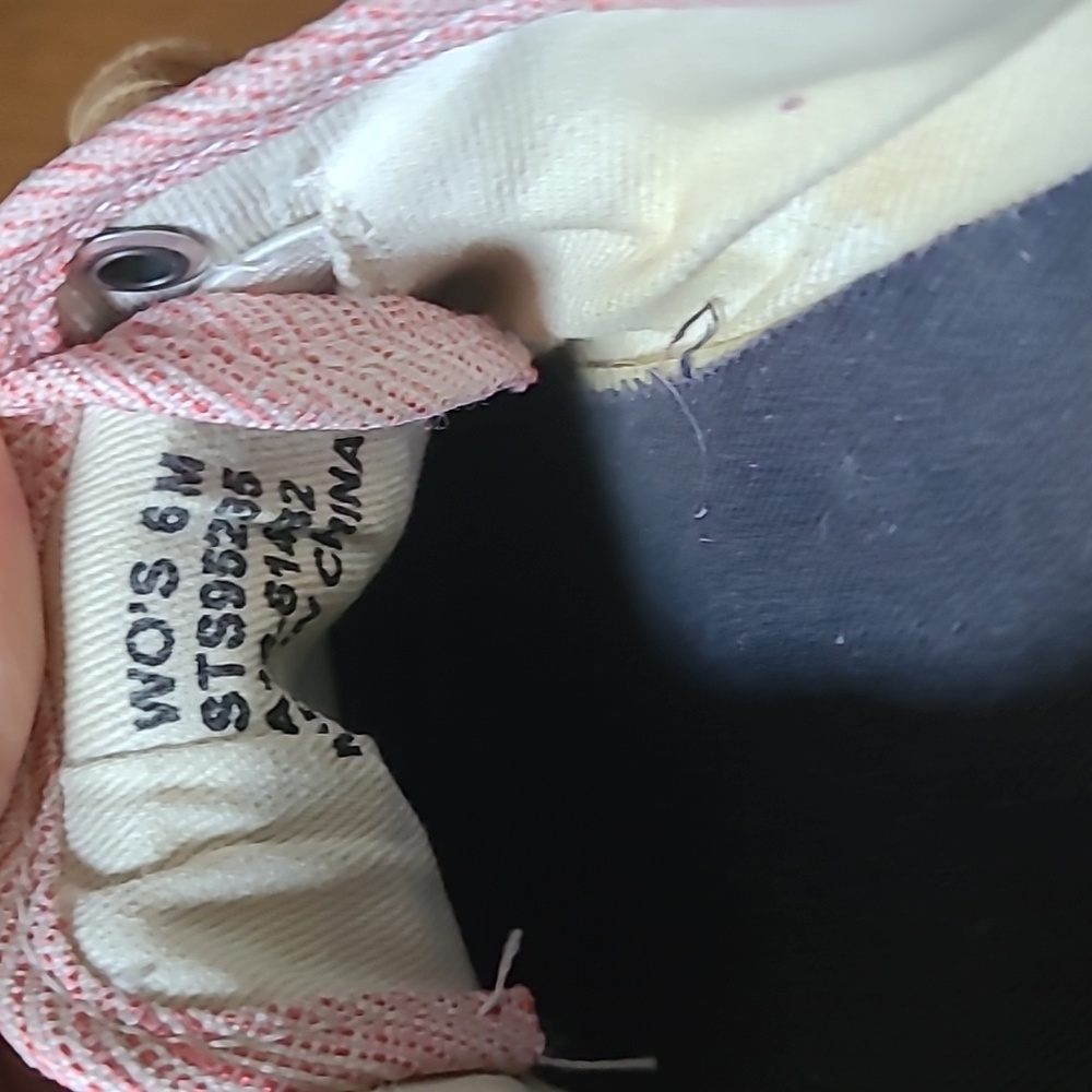 women's size 6 pink sperry topsliders - Picture 3 of 3